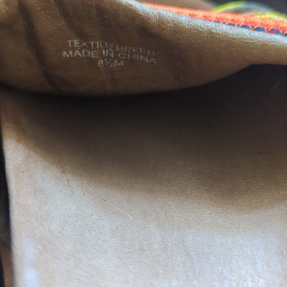 J Slides Multicolor Bohemian Style Comfy Footbed Slide On Platform Sandals - Picture 6 of 6